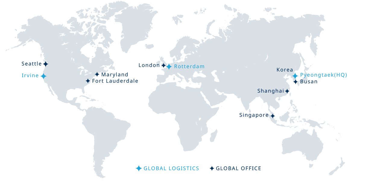 Intellian Global Locations