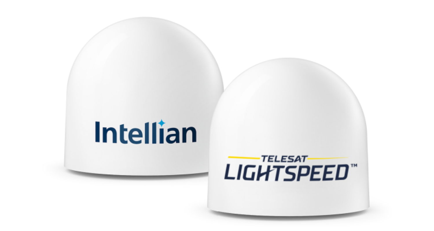 Telesat Lightspeed network and Intellian dual-parabolic reference user terminals